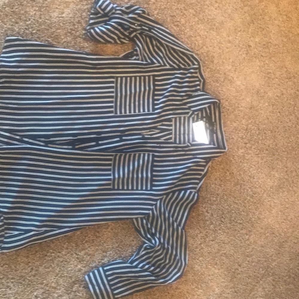 Express xl button up shirt